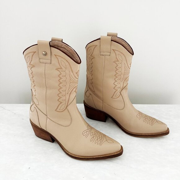 NWT Stivali New York Unstoppable Western Cowboy Boots - Picture 10 of 16